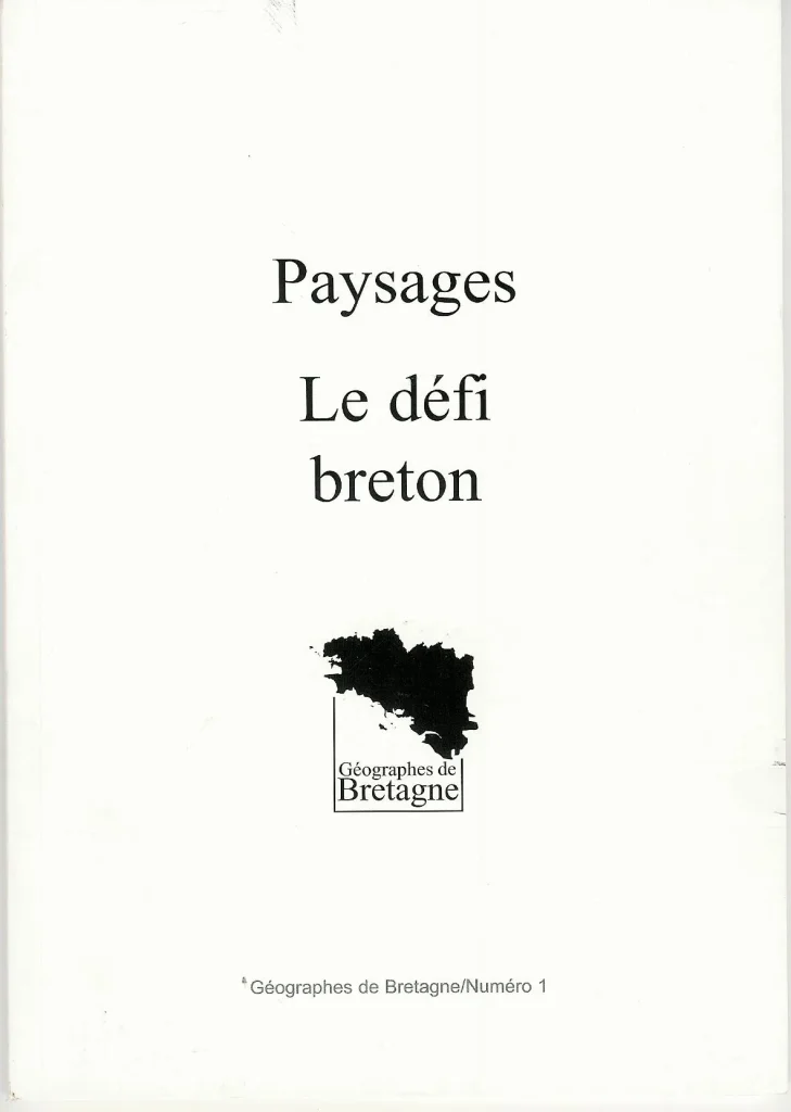 Couverture du livre "Paysage, le défi breton"