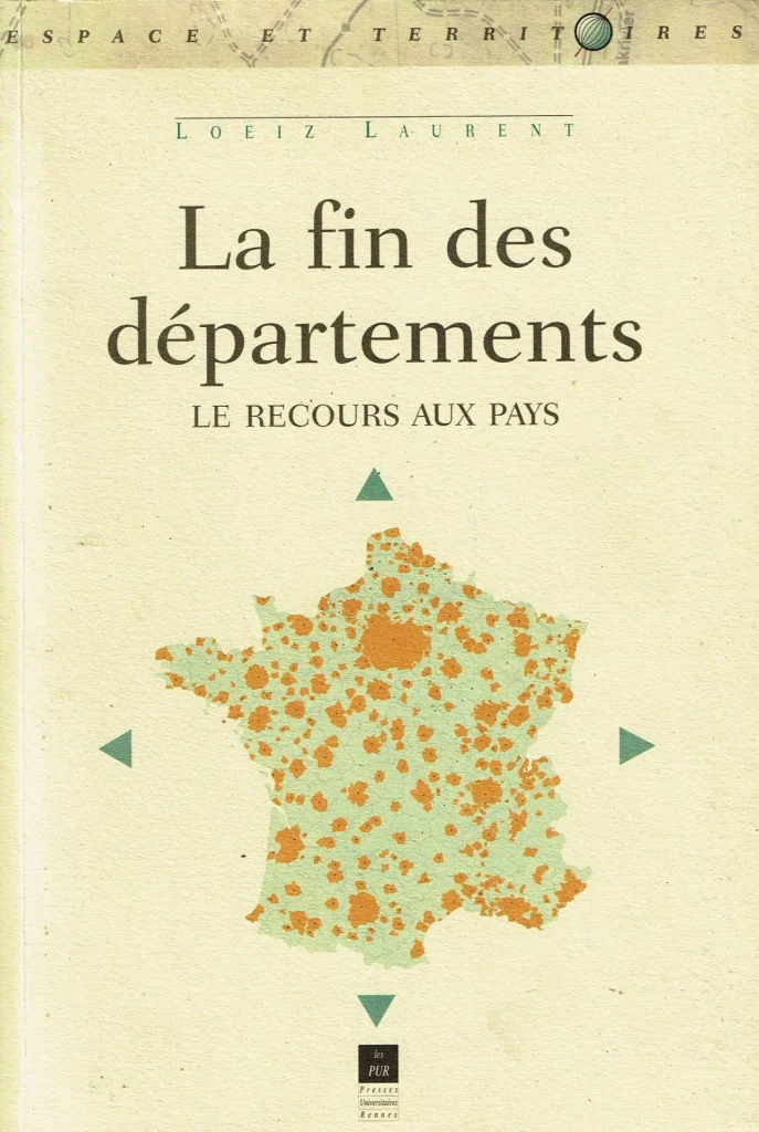 Couverture du livre sur les départements en France