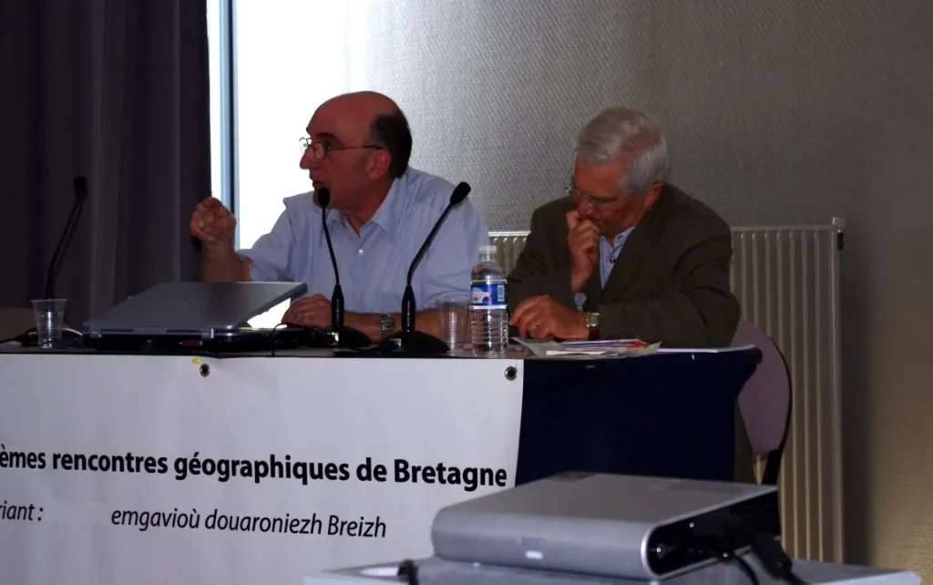 Conférence sur la géographie en Bretagne